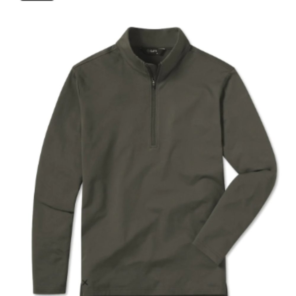 COZ Fleece 1/4 Zip | Slate Signature-Fit Fleece